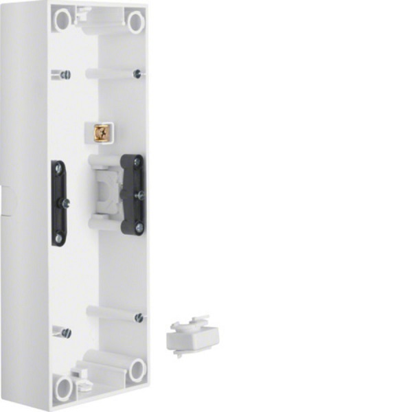 Berker S.1 opbouwrand 3V zonder afdekraam polarwit RAL9010 glanzend