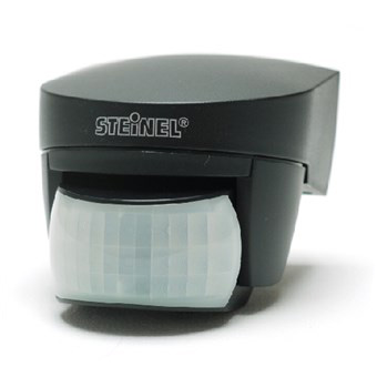 Steinel IS 140-2 detectiehoek 140°, 14m reikwijdte, opbouw PIR bewegingsmelder 1000W zwart IP54