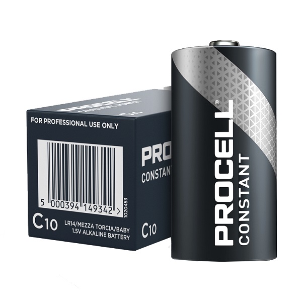 Duracell Procell Constant Power PC1400-C LR14 kleine staaf C (Baby) batterij per doos 10 stuks