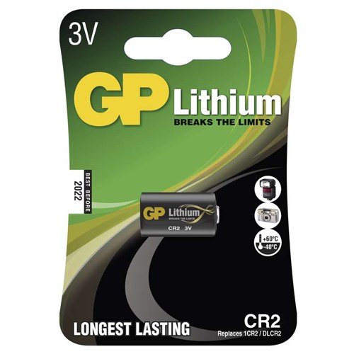 GP CR2 foto batterij 3V lithium