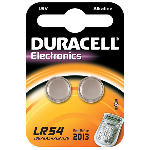 Duracell LR54 minicell 1,5V 189 per blister 2