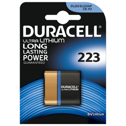 Duracell DL223 foto batterij 6V lithium